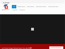 Tablet Screenshot of lesprivateq.com